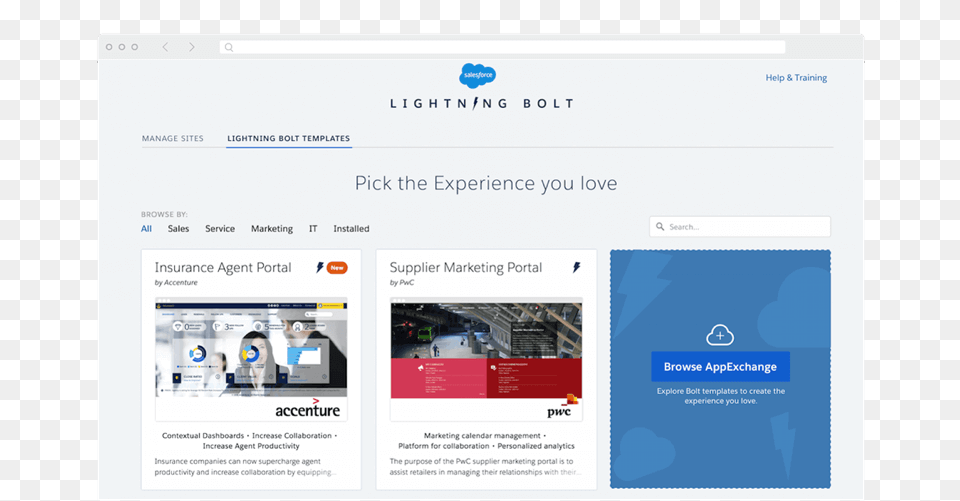 Deploy Digital Experiences Faster With Lightning Bolts Salesforce Lightning Community Templates, File, Webpage Png