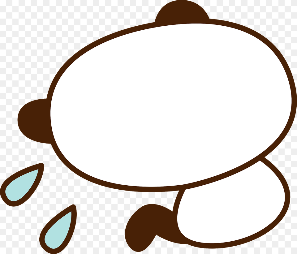 Depressed Giant Panda Clipart, Animal, Sea Life Png Image