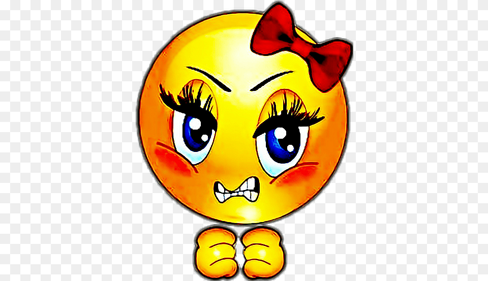 Depression Cute Angry Face Emoji, Balloon Free Png