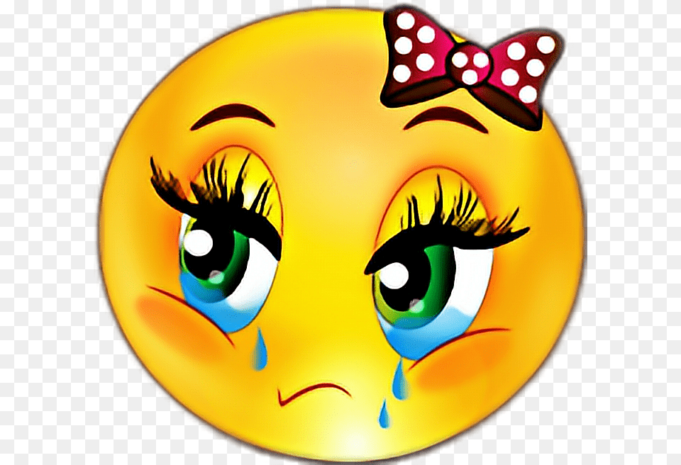 Depression Mood Sad Emjoi Girl Sad Face Girl Emoji, Accessories, Art, Baby, Person Free Png Download