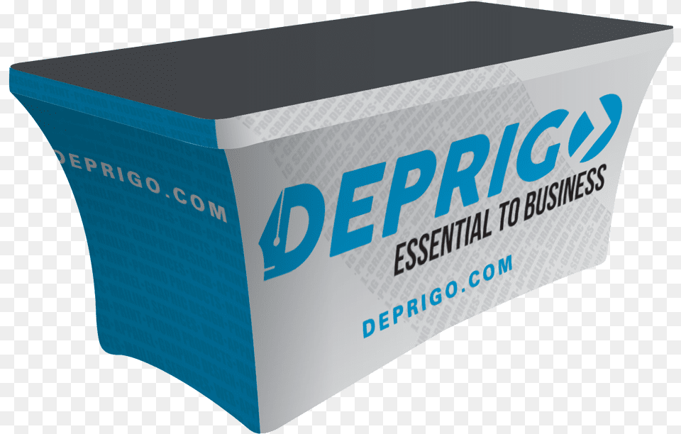 Deprigo Tension Fabric Table Cover Box, Cardboard, Carton Free Png