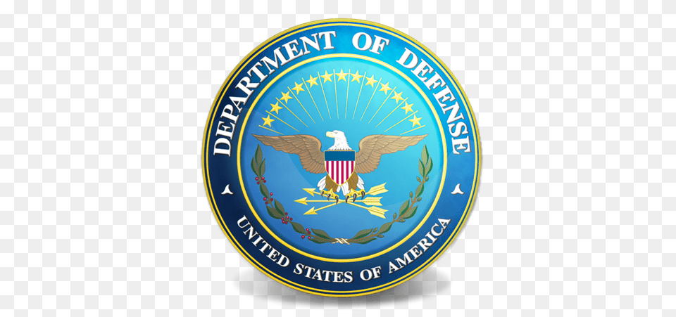 Depto De Defesa Usa Us Department Of Defense, Badge, Emblem, Logo, Symbol Png Image