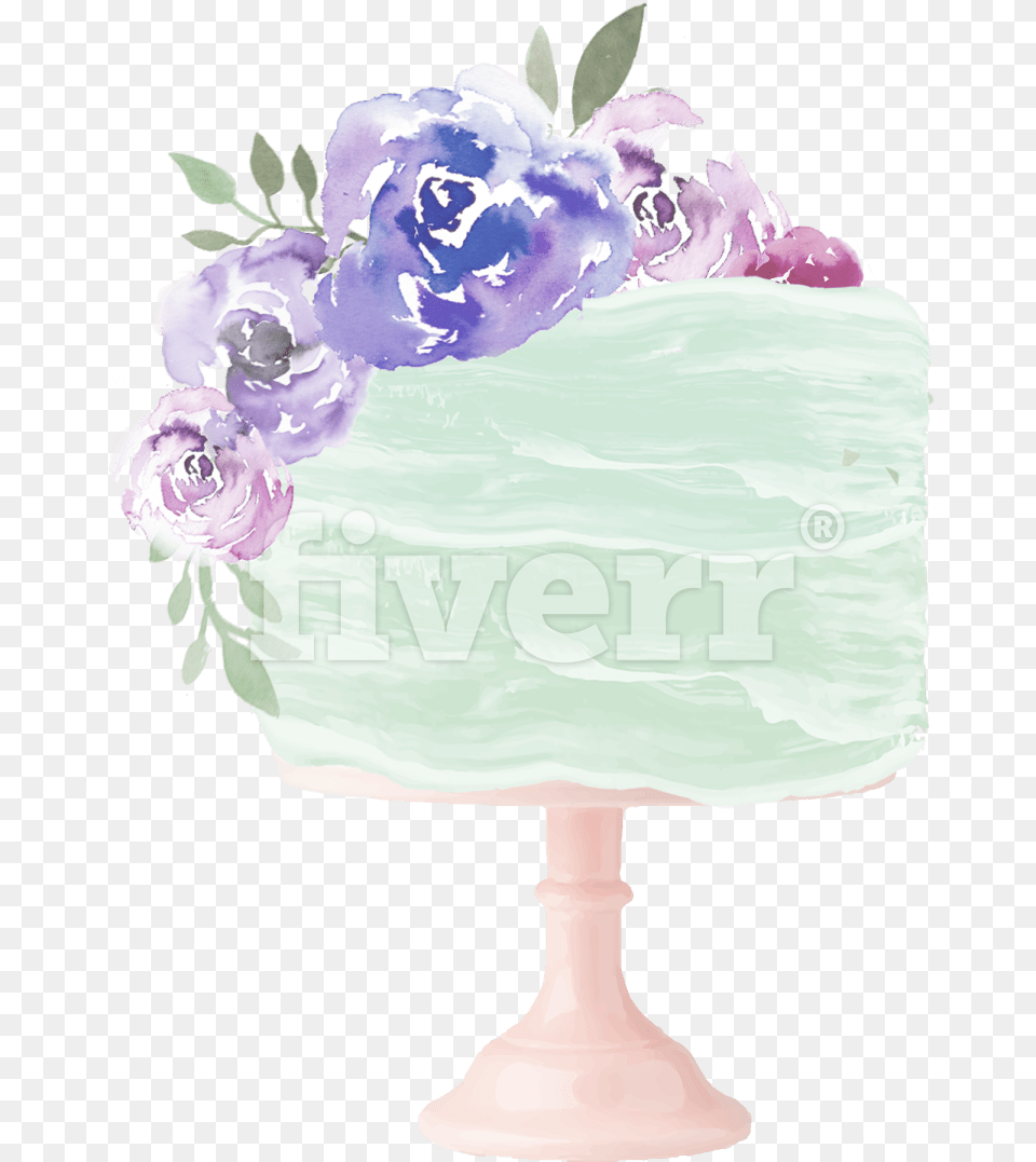 Der Blaue U Lila Blumen Watercolor Danken Ihnen Karte, Flower Arrangement, Flower Bouquet, Plant, Flower Free Png