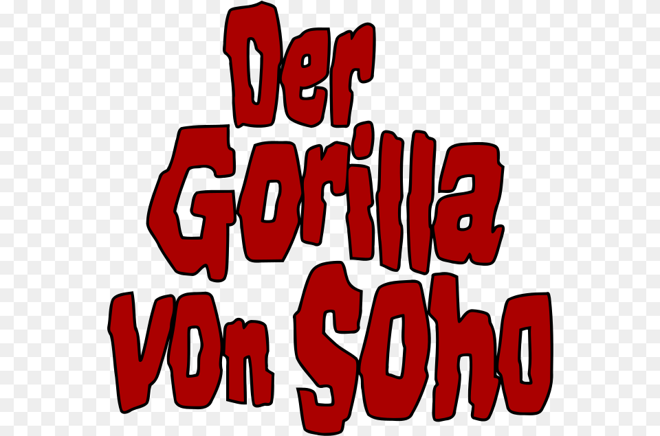 Der Gorilla Von Soho Logo 001 Gorilla Von Soho Logo, Text Free Transparent Png
