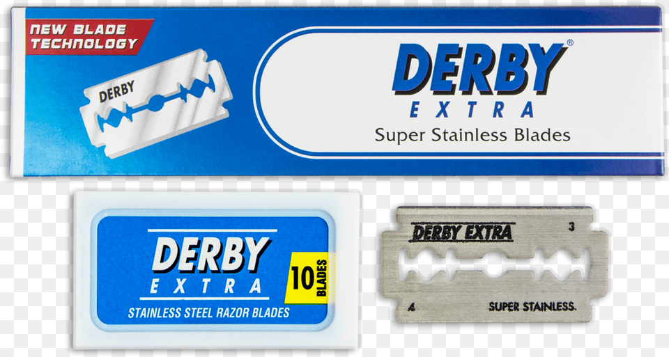 Derby Extra Razor Blades Derby Extra Double Edge Razor Blades Pack, Blade, Weapon Free Png Download