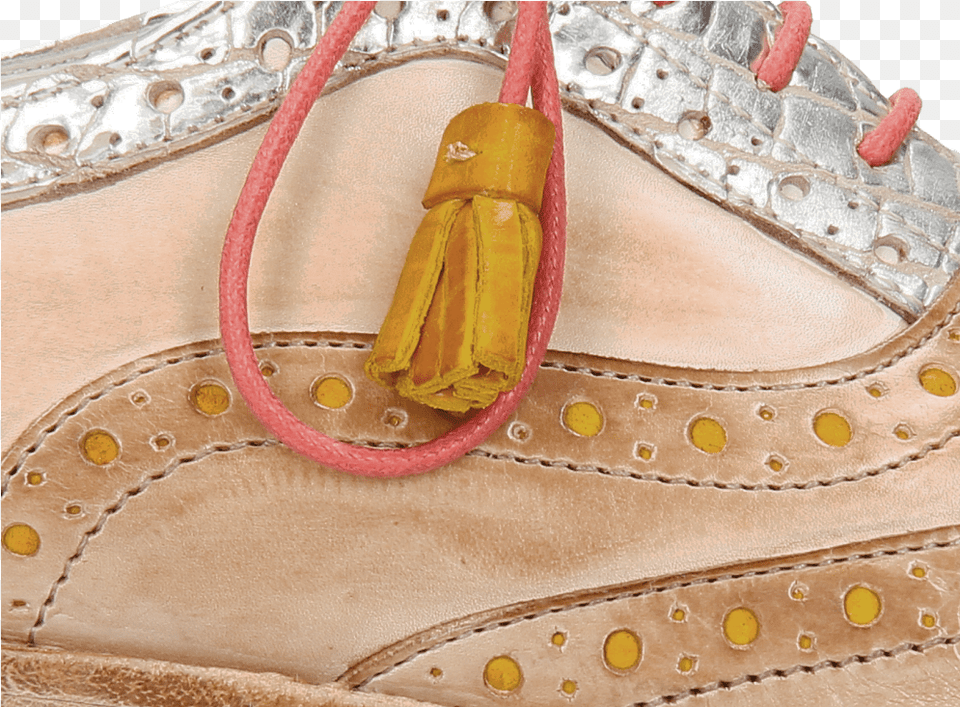 Derby Shoes Amelie 70 Vegas Corda Underlay Yellow, Accessories, Bag, Clothing, Footwear Free Png