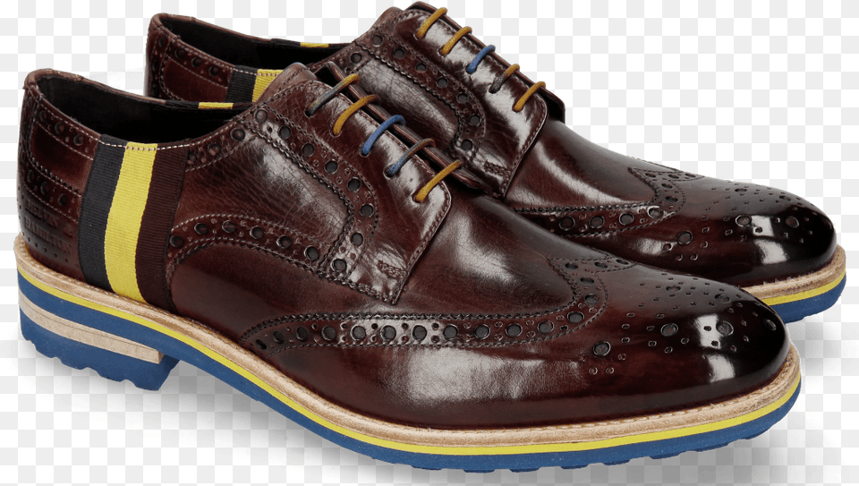 Derby Shoes Eddy 38 Burgundy Strap Multi Shoes Melvin Hamilton, Clothing, Footwear, Shoe, Sneaker Png Image