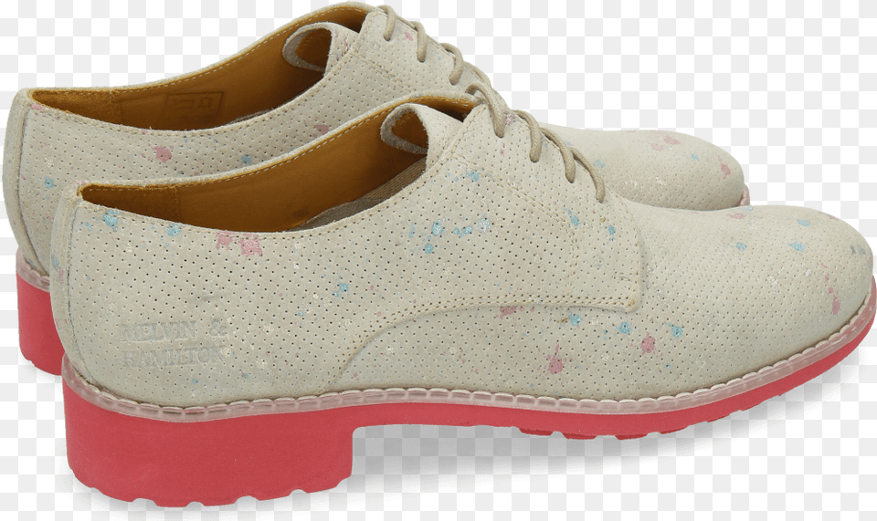 Derby Shoes Ella 11 White Dots Multi Outdoor Shoe, Clothing, Footwear, Sneaker Png