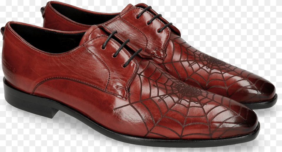 Derby Shoes Emma 7 Ruby Lasercut Spider Rivets Skull Shoe, Clothing, Footwear, Sneaker Free Png Download