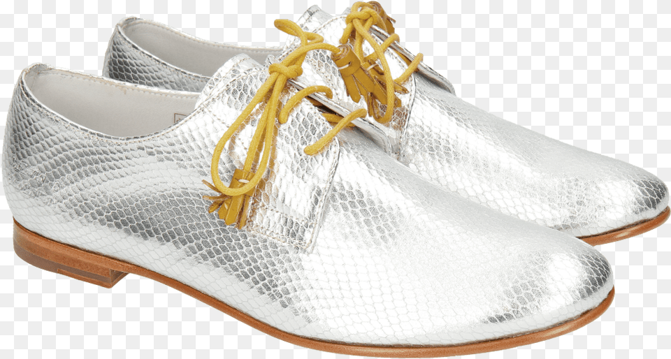Derby Shoes Monica 2 Glitter Silver Sneakers, Clothing, Footwear, Shoe, Sneaker Png Image