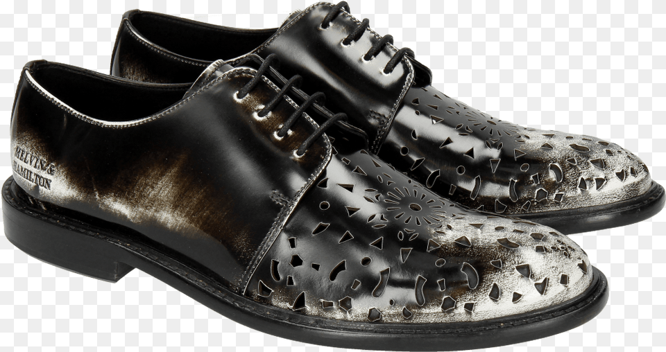 Derby Shoes Sally 41 Brush Off White Derby Shoe, Clothing, Footwear, Sneaker, Clogs Free Png Download