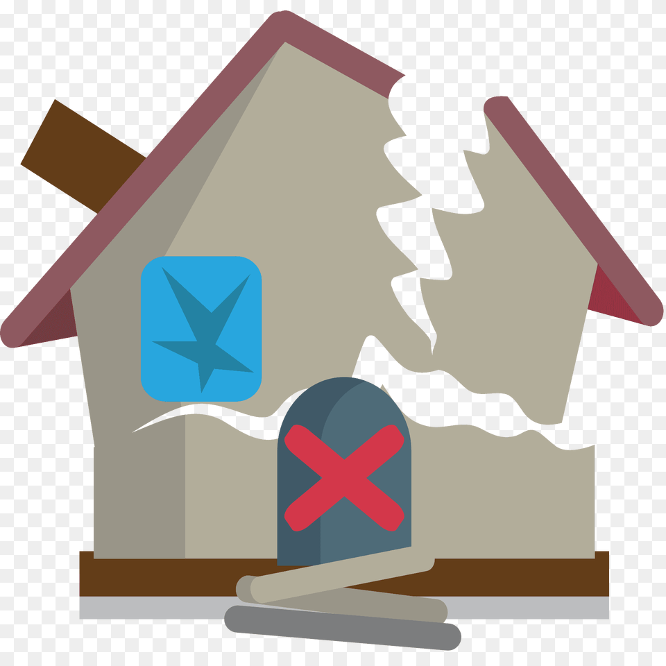 Derelict House Emoji Clipart, Nature, Outdoors Png Image