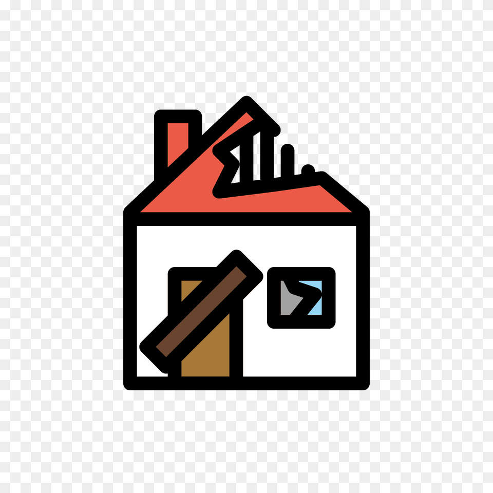 Derelict House Emoji Clipart, Outdoors, Scoreboard Free Transparent Png