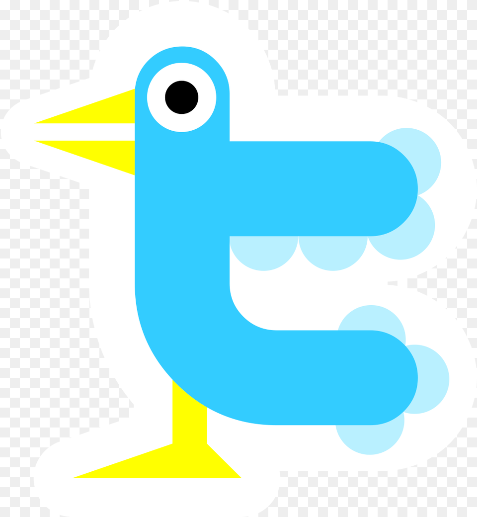 Derived From Twitter T, Animal, Bird, Booby, Text Free Transparent Png