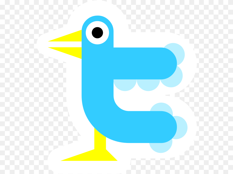 Derived From Twitter Tsvg Wikimedia Twitter, Animal, Bird, Booby, Text Free Png Download