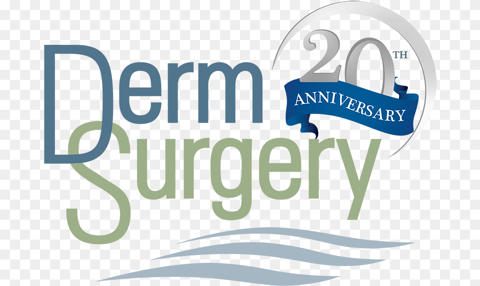 Dermsurgery 20th Anniversary Graphic Design, Text, Logo Png Image