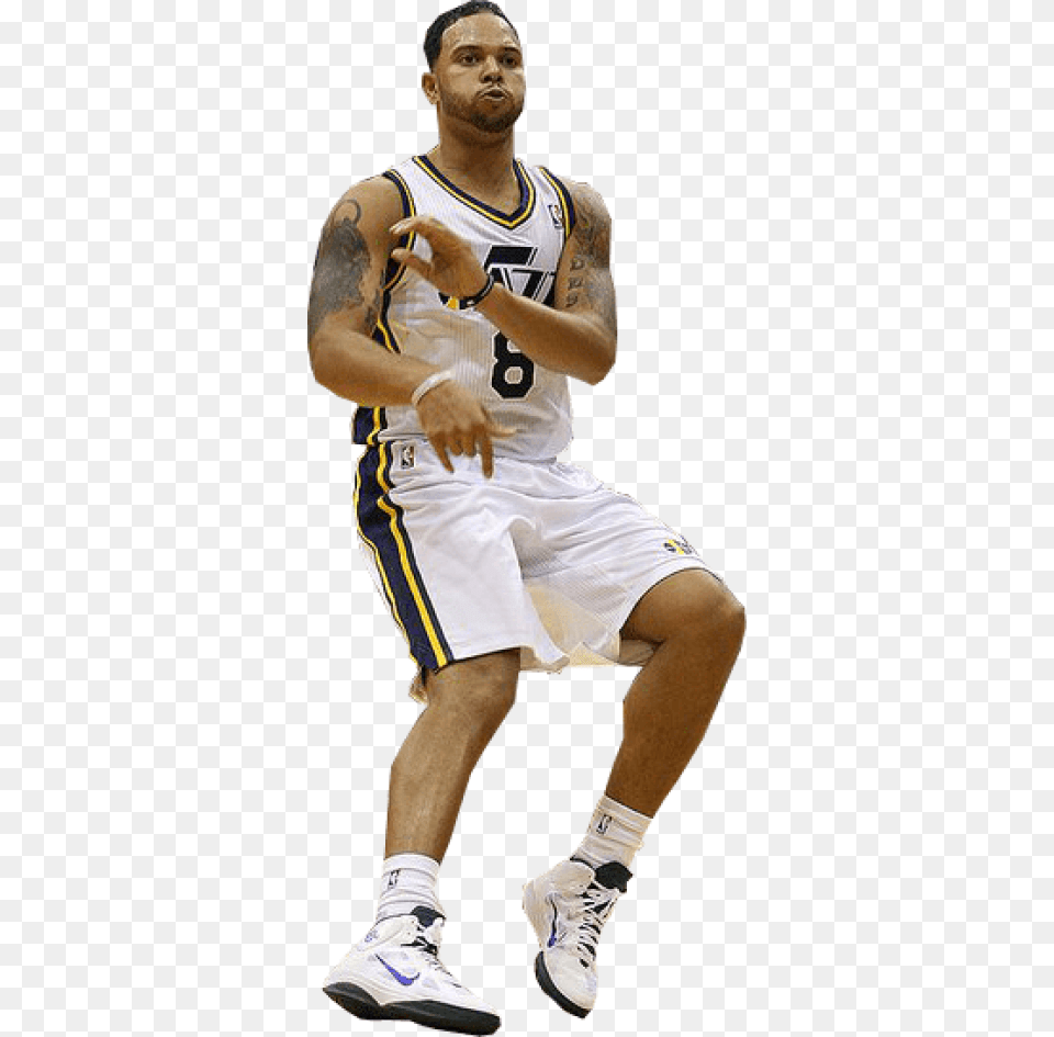 Deron Williams After Shotquottitlequotderon Williams Deron Williams, Sneaker, Clothing, Footwear, Shorts Png