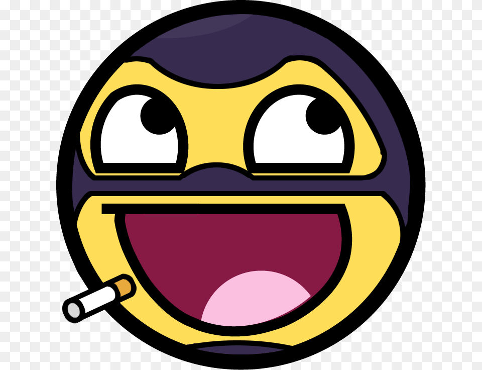 Derp Smiley Face Awesome Face, Ammunition, Grenade, Weapon Png Image
