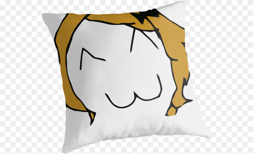 Derpina Meme, Cushion, Home Decor, Pillow, Person Png Image