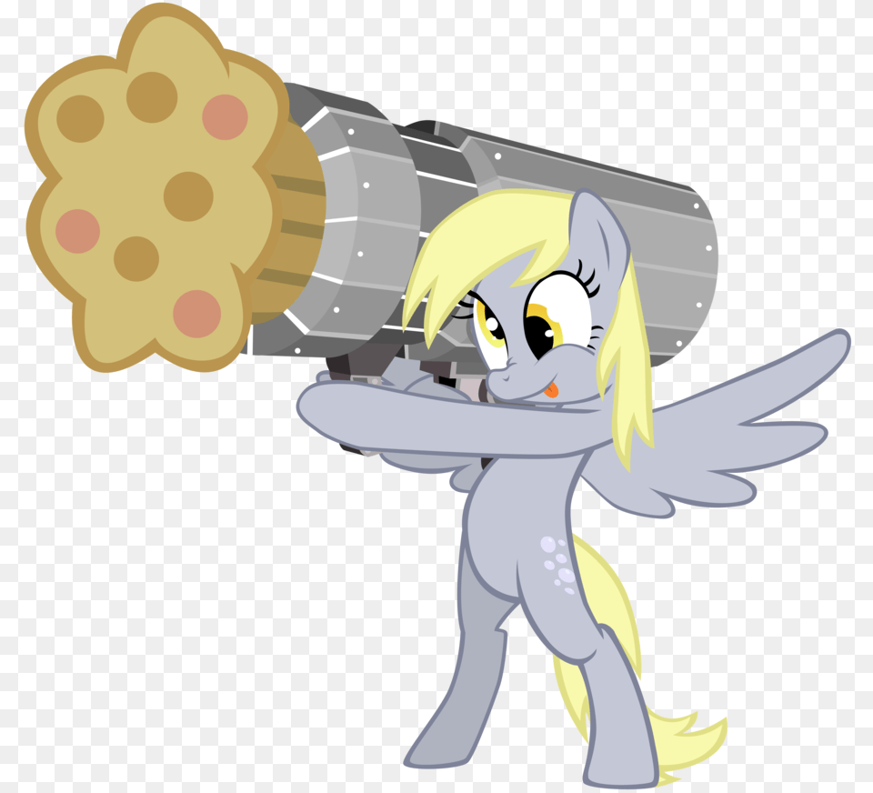 Derpy Hooves Muffin Yellow Mammal Vertebrate Horse, Book, Comics, Publication, Animal Free Png Download