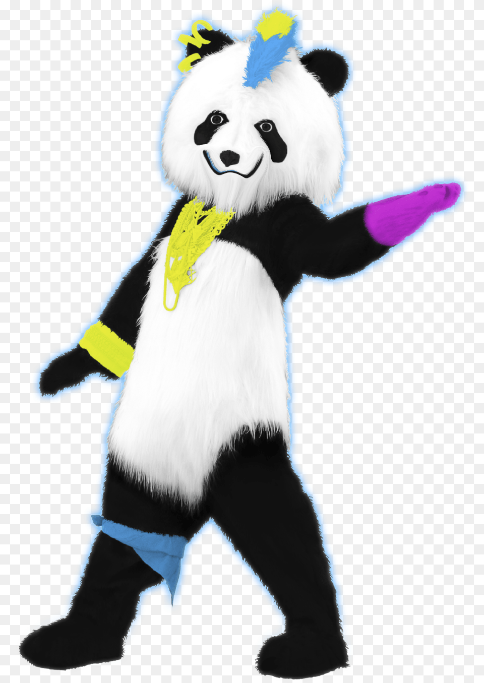 Derpy Panda Just Dance Panda, Animal, Bear, Giant Panda, Mammal Png Image