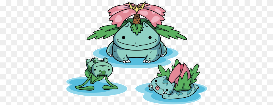 Derpy Venusaur Image Derpy Bulbasaur, Amphibian, Animal, Frog, Wildlife Png