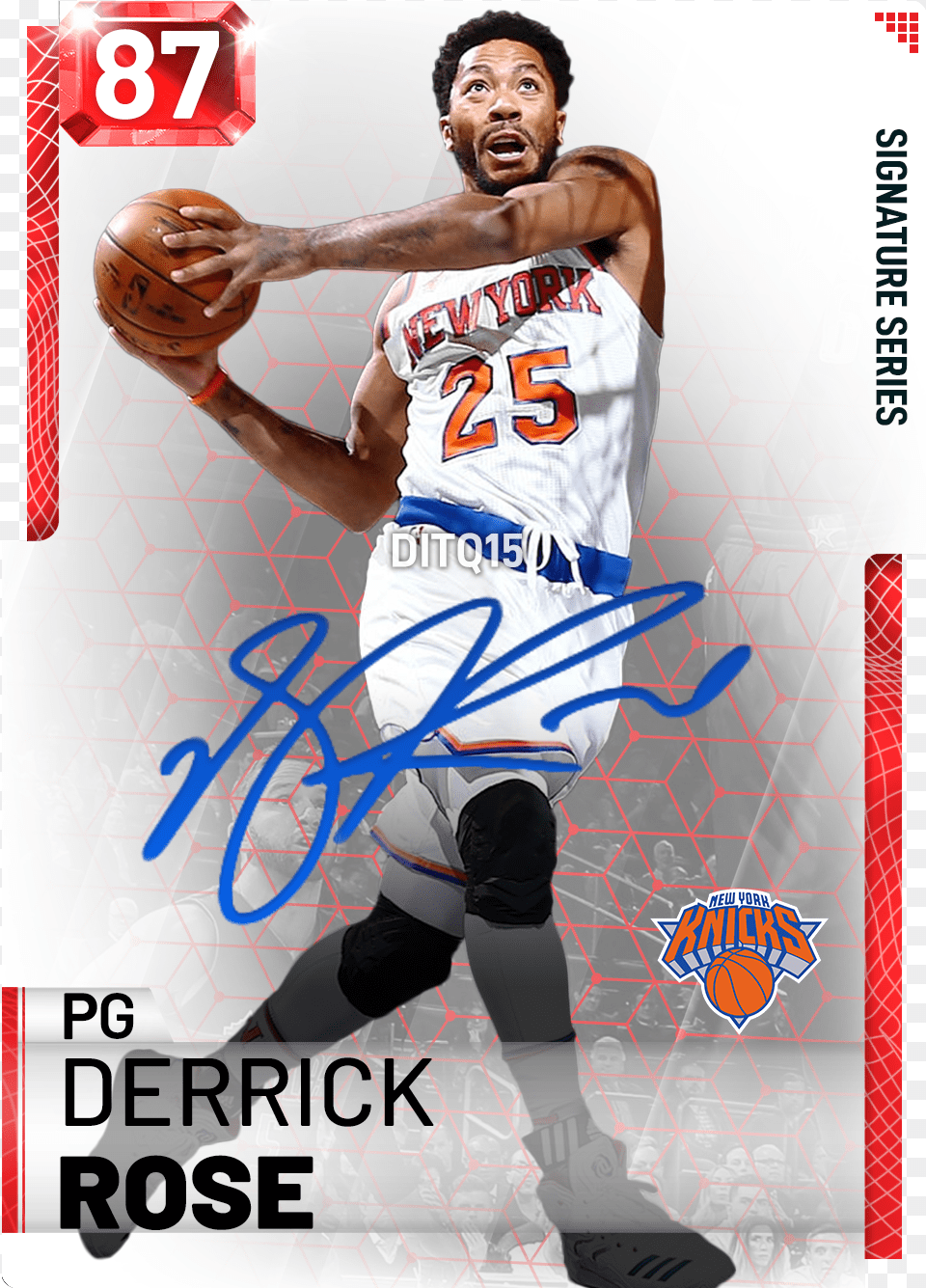 Derrick Rose Signature, Adult, Person, Man, Male Png