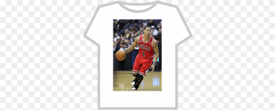 Derrick Rose T Shirt Roblox Derrick Rose 2012, Ball, Basketball, Basketball (ball), Sport Free Transparent Png