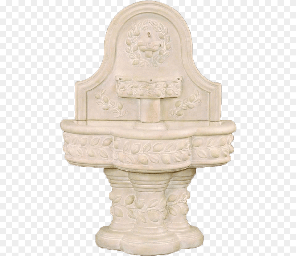Deruta Lemon Wall Cast Stone Outdoor Water Fountain Antique, Archaeology, Pottery, Jar, Furniture Png