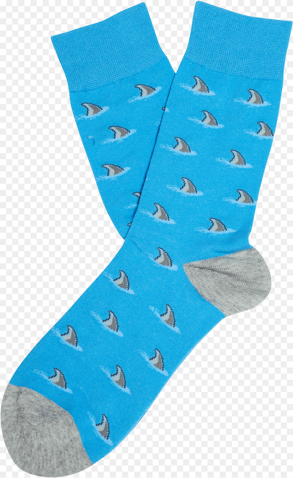 Deryck Shark Fin Sock Sock, Clothing, Hosiery, Person Png Image