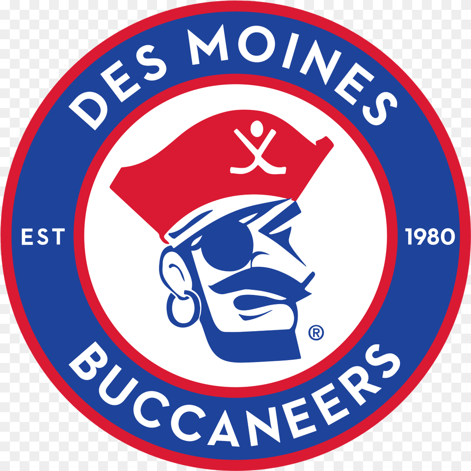 Des Moines Buccaneers, Logo, Face, Head, Person Png