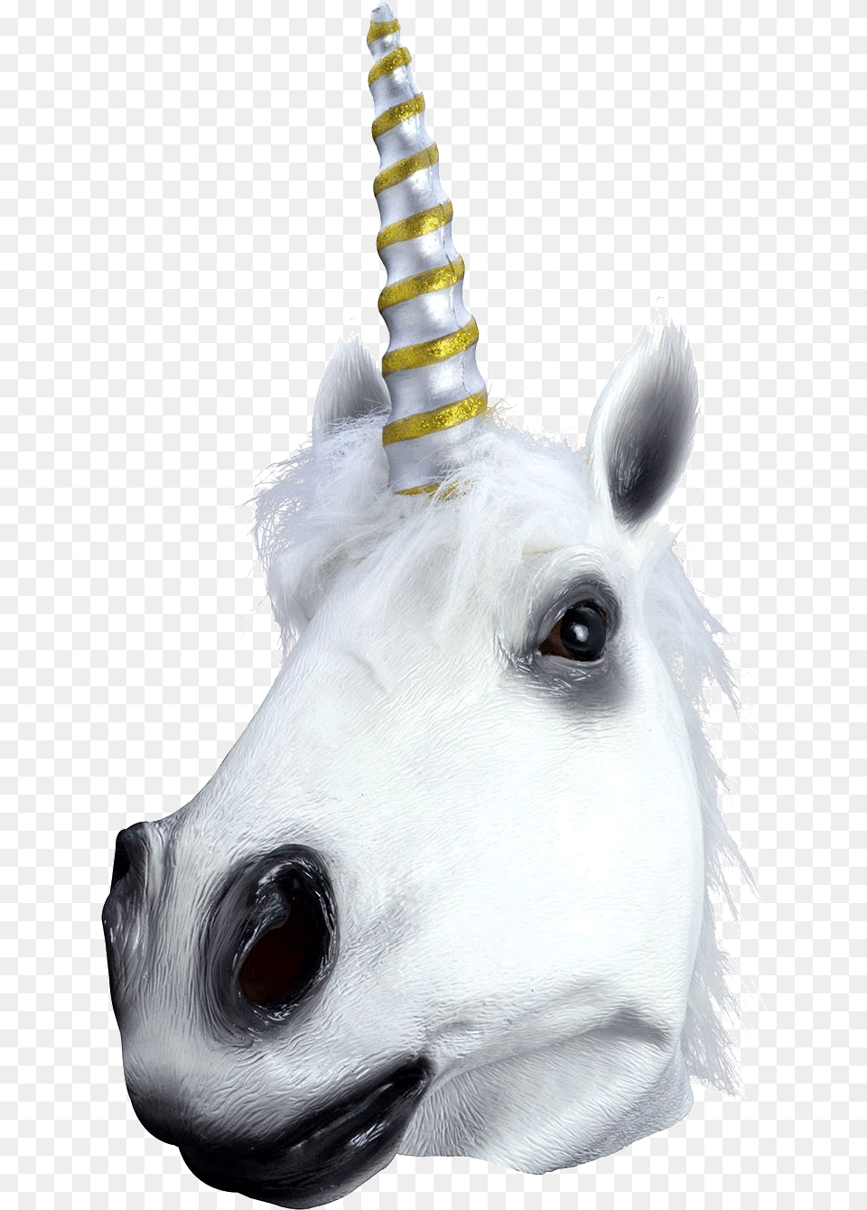 Descargar Adult39s Rubber Unicorn Mask, Clothing, Hat, Animal, Canine Png