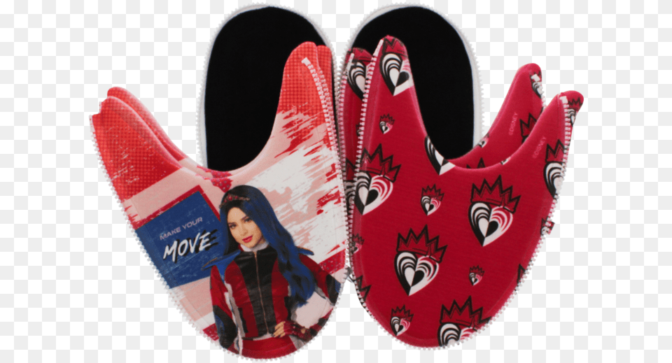 Descendants 3 Evie Mix N Match Zlipperz Setclass Carmine, Adult, Female, Person, Woman Png Image