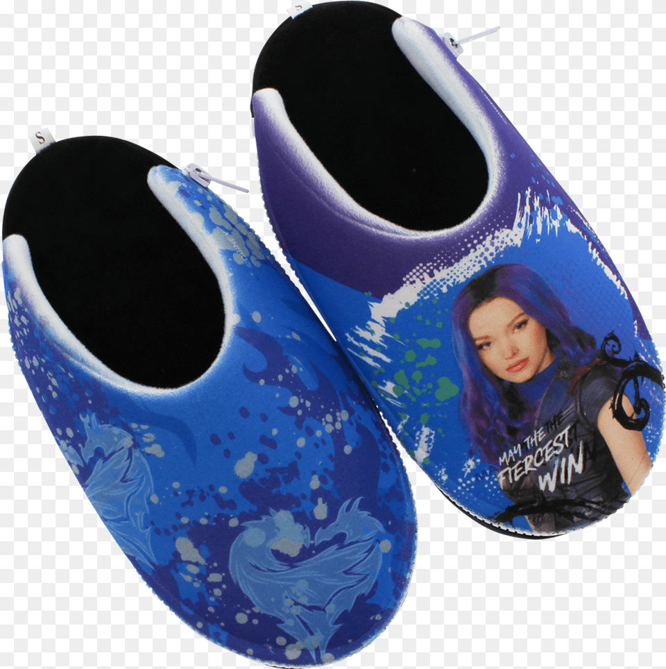 Descendants 3 Mal Mix N Match Zlipperz Setquotclass Descendants Toddler Slippers, Footwear, Shoe, Clothing, Person Png