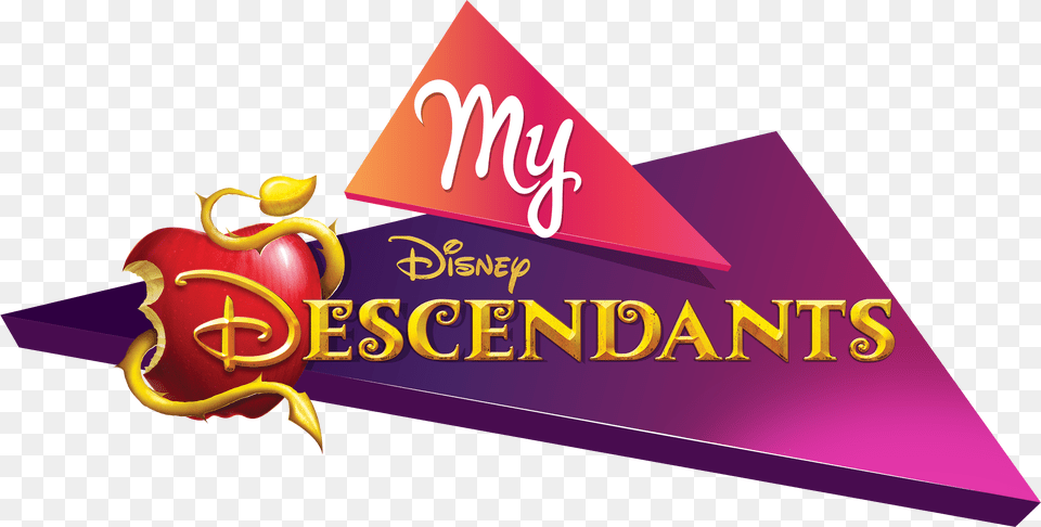 Descendants Logo 1 Image Disney, Triangle Png
