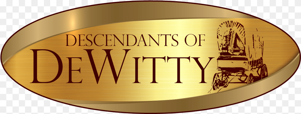 Descendants Of Dewitty Descendants Signage, Gold, Book, Publication, Furniture Png Image