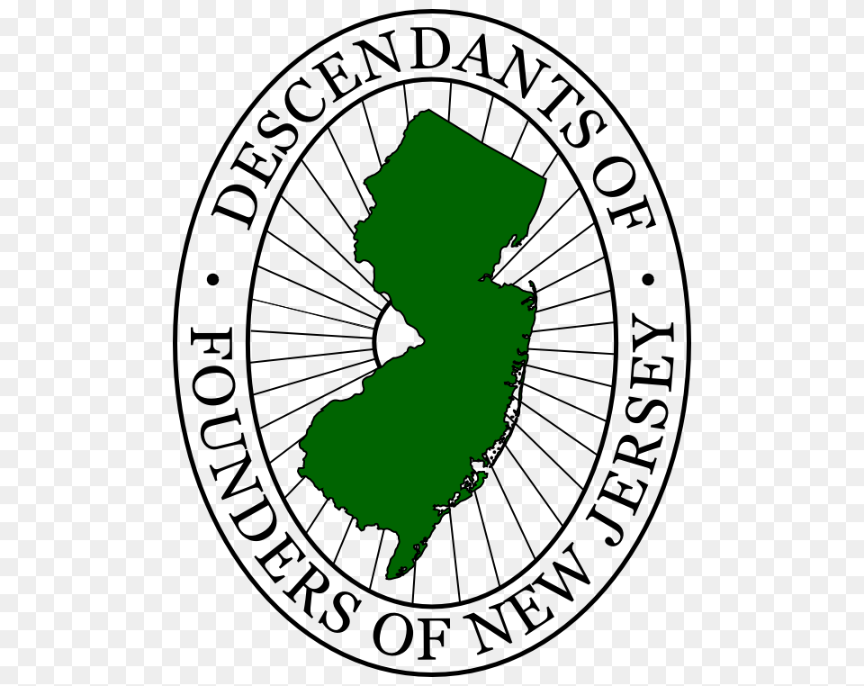 Descendants Of The Founders Of New Jersey Home Descendants, Logo, Symbol, Ammunition, Grenade Png Image