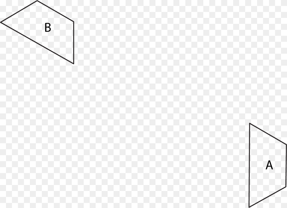 Describe A Sequence Of Transformations That Takes Trapezoid Diagram, Triangle Free Png