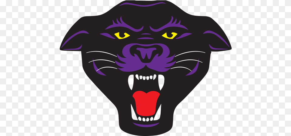 Description Black Panther Purple Panther Logo, Baby, Person, Animal, Mammal Png Image