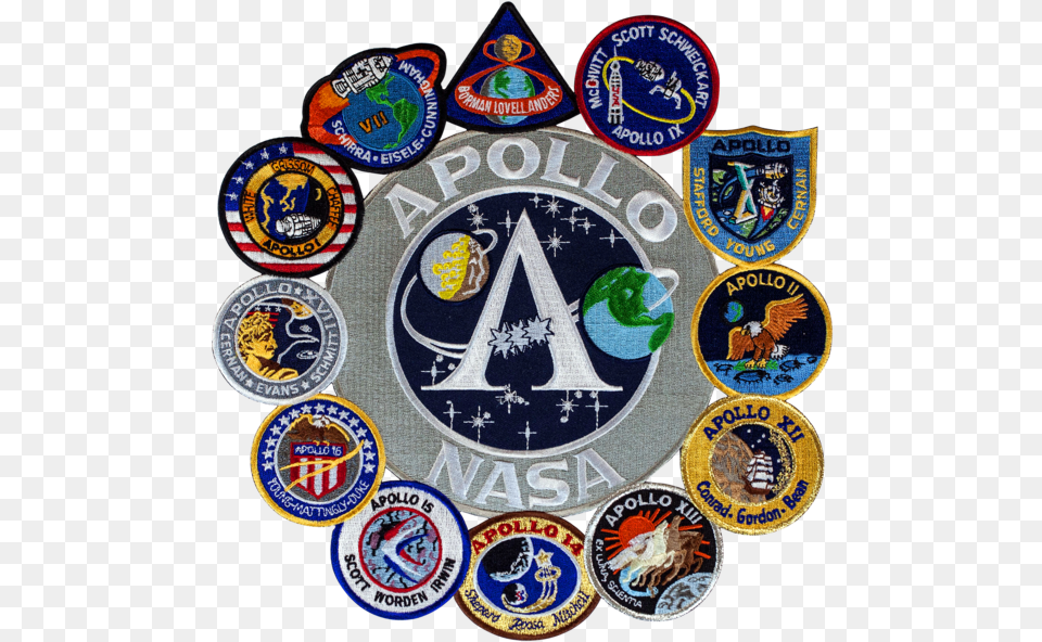 Description Of The Ancient Sculpture Preserved In The Nasa Apollo Missions Patch, Badge, Logo, Symbol, Emblem Free Transparent Png