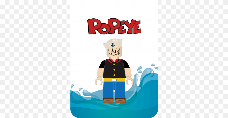 Description Popeye The First Fifty Years Book, Comics, Publication, Person, People Png Image