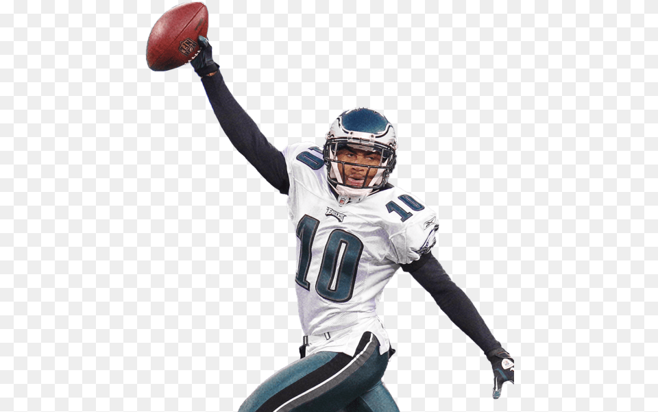 Desean Jackson S Miracle At The Meadowlands Ii Kick American Football, Helmet, Adult, Playing American Football, Person Png