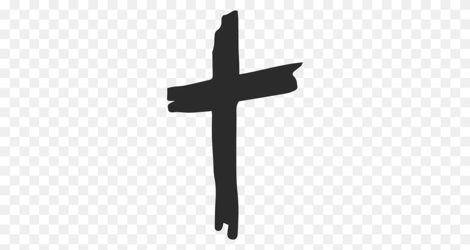 Desenhado Cruz, Cross, Symbol, Crucifix Png