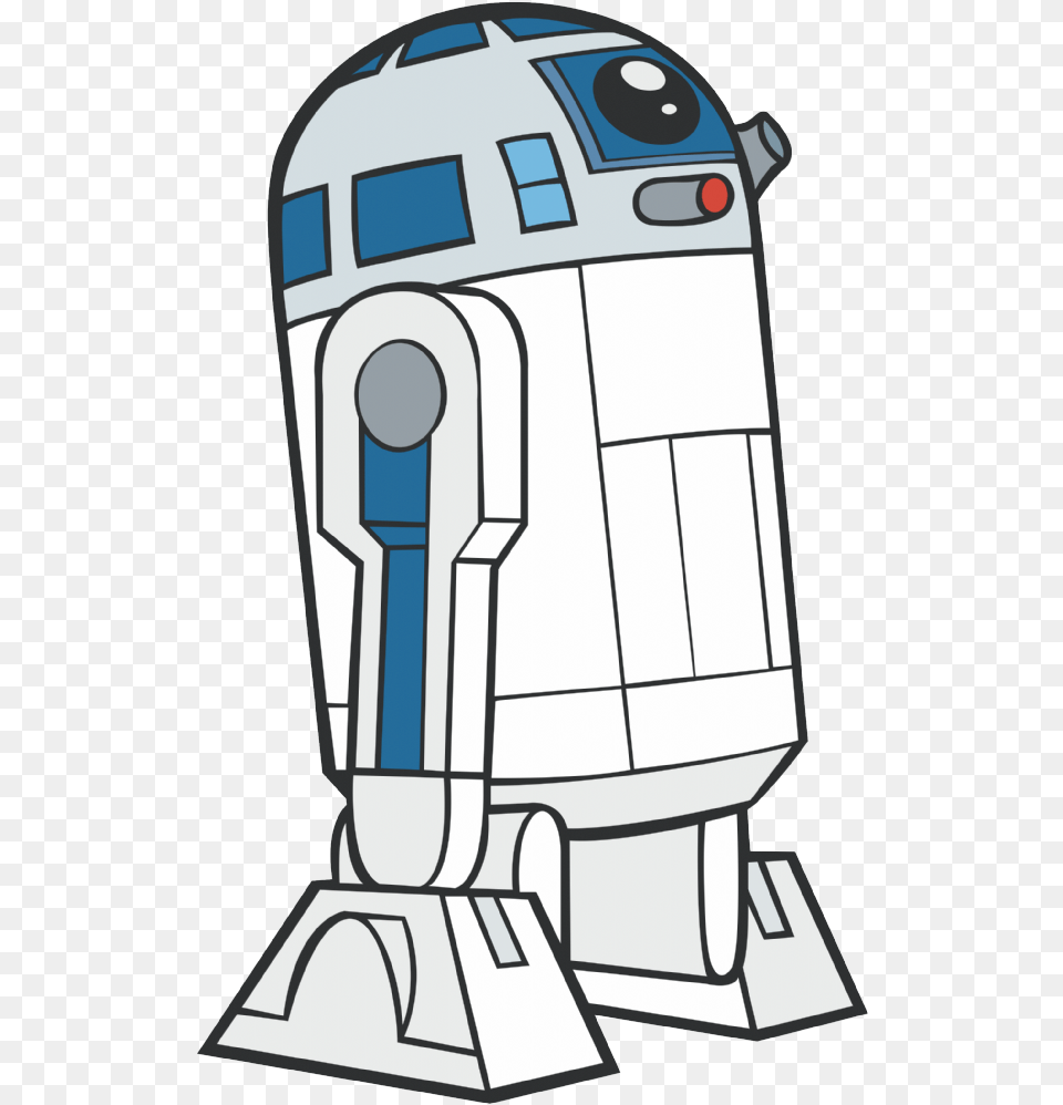 Desenho 7 Star Wars R2d2 Cartoon, Robot, Mailbox Free Png Download