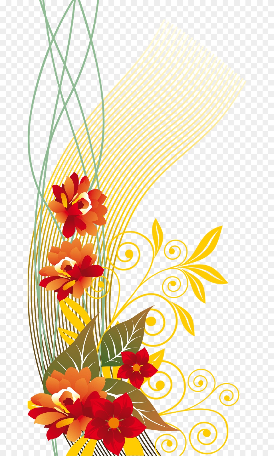 Desenho De Flores Em Com Fundo Transparente Fundo Transparente Desenho De Flores, Art, Floral Design, Flower, Flower Arrangement Free Transparent Png