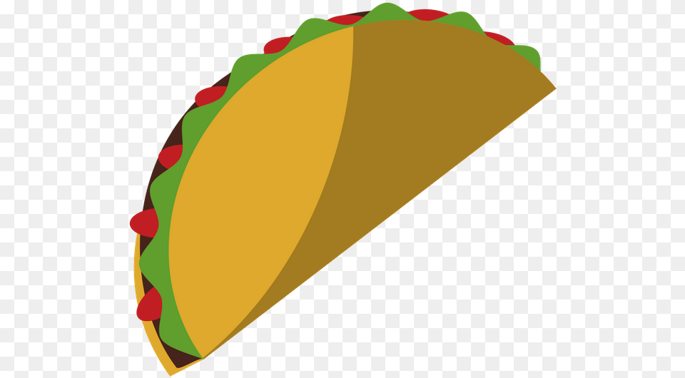 Desenho De Um Taco, Food Free Transparent Png