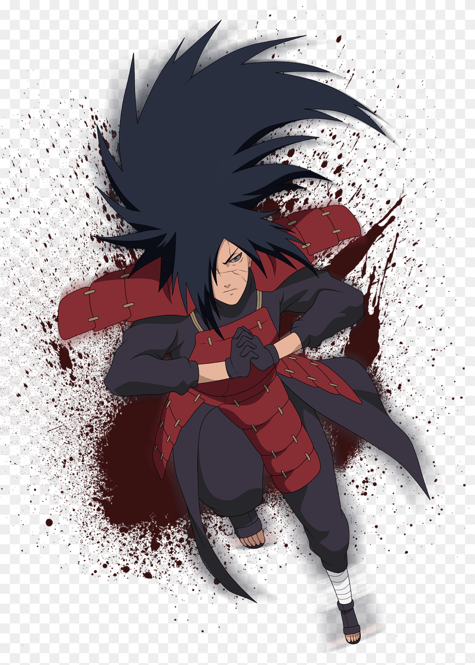 Desenho Do Uchiha Madara, Book, Comics, Publication, Person Free Png