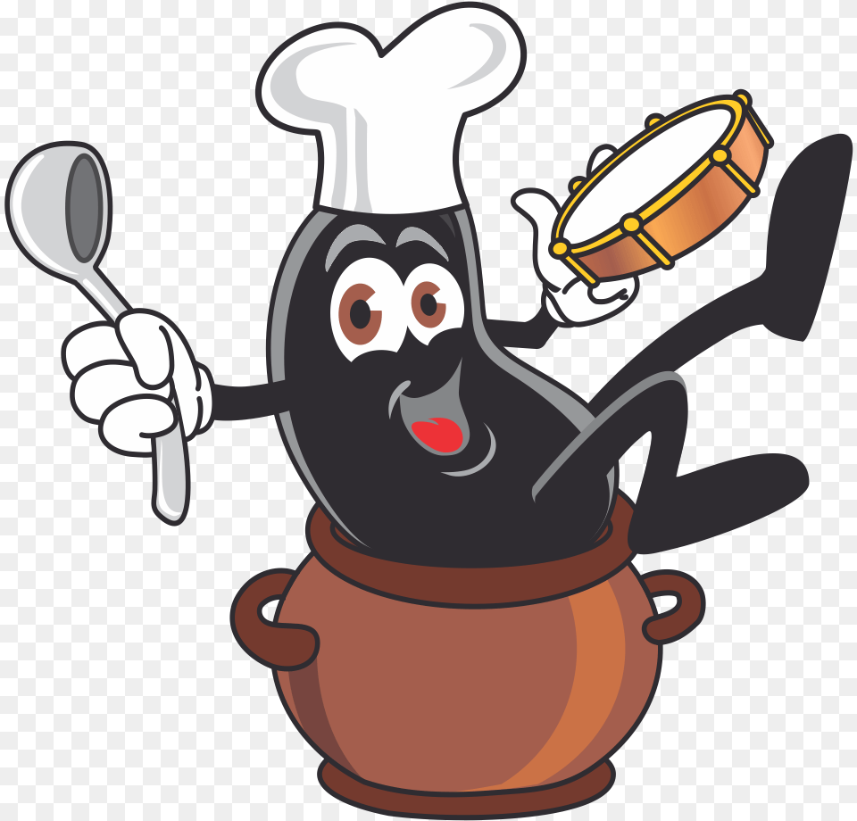 Desenho Feijoada Feijoada Vetor, Cutlery, Spoon, Performer, Person Free Png