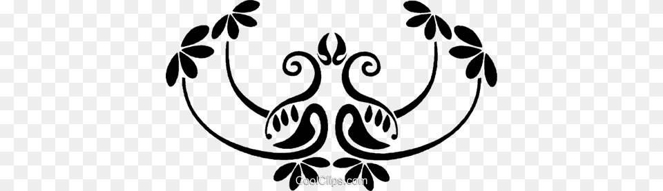 Desenho Floral Decorativo Livre De Direitos Vetores Illustration, Art, Floral Design, Graphics, Pattern Free Transparent Png