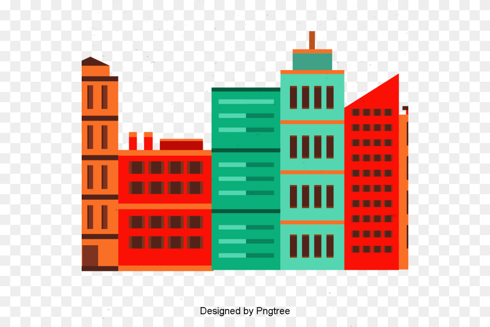 Desenho Pintado City Building Design Cartoon Arquivo E, Architecture, Neighborhood, Metropolis, Housing Free Transparent Png